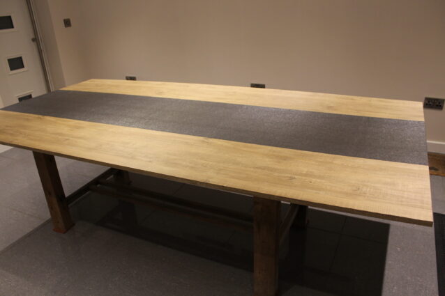 refurbished dinning room table